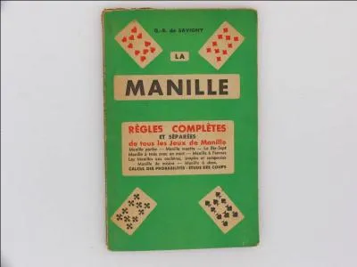 La manille est un jeu de cartes d'origine espagnole.