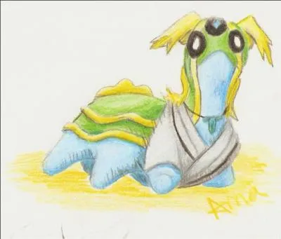 Le Godaime Hokage continue à se transformer ! Pas pour rajeunir ce coup-ci...mais plutôt pour ressembler à Katsuyu en devenant un Pokémon de type 'Eau' et 'Sol' qui possède une forme Est et une forme Ouest. Il s'agit de :