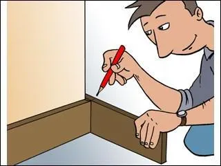 Langue française - Quels éléments décoratifs et/ou utilitaires place-t-on souvent au pied des murs à l'intérieur des habitations ?