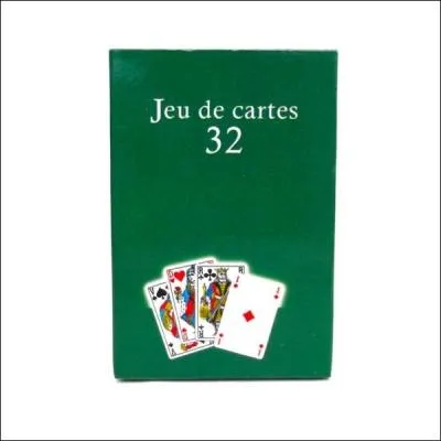 Parmi ces jeux de cartes, lequel nécessite seulement 32 cartes ?