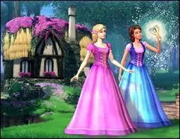 Comment s'appelle la fille avec la robe rose ?