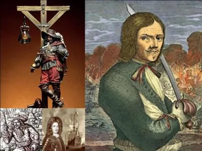 Connaissez-vous Jean-David Nau ? A son époque, ce n'était pas un personnage bien recommandable.
C'est ce que vous dirons les marins et les soldats espagnols. Autrement dit, il s'intéresse de trop près aux galions et aux villes espagnoles du Nouveau monde.
Sa fin sera aux "petits oignons" ! 
Qui est ce charmant personnage ?