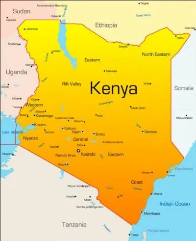 Dans quel continent est le Kenya ?