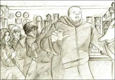 Hermione : "Cette photo est bizarre, n'est-ce pas ? Nous nous trouvions..."