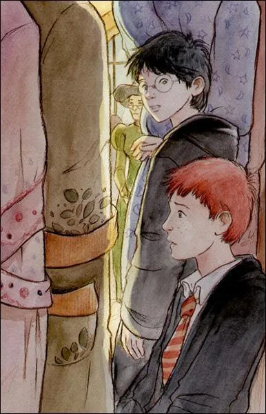 Hermione : "Un bien triste souvenir, lorsque j'ai appris où vos pères s'étaient cachés, je me suis retenue de leur faire la morale vu la gravité des événements, ils s'étaient cachés..."