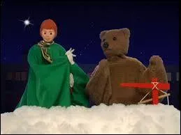 De quel instrument joue le Marchand de sable sur son nuage dans "Bonne nuit les petits" ?