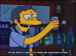 A-t-il des cafards dans son bar ?