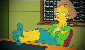 Lequel de ses Simpson a-t-elle dans sa classe ?