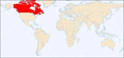 Quel est ce pays situé dans la partie septentrionale de l'Amérique du Nord ?