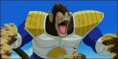 Qui coupe la queue de Vegeta en forme gorille ?