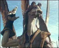 À quel moment les Gungans battent-ils en retraite face aux droïdes de combat ?