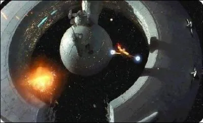 Qui réussit à détruire le vaisseau amiral de la fédération du commerce ?