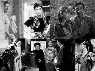 « Les visiteurs du soir » sont arrivés, en retard, à l'aube du « jour le plus long ». Ils ont effectué un « fric-frac » à « l'hôtel du Nord ». « Les enfants du paradis » sont arrivés à la « fleur de l'âge ». Ils ont pu faire « le portrait d'un assassin », c'est une femme qui se nomme Léonie Bathiat.
Cela devrait vous donner le vrai nom de cette actrice !