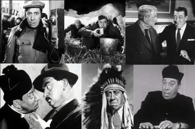 Cet acteur se plaisait à dire qu'il avait une « gueule de cheval ». Il acquit une popularité que de Gaulle déclara « qu'il était le seul Français à être aussi célèbre que lui ». On le connaît, aussi, pour son accent dont il savait jouer ! 
A vous de trouver son nom et son pseudo !