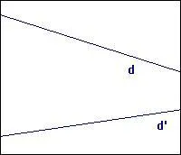 Enfin, ces droites (d et d') sont-elles parallèles ?