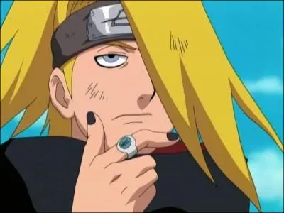 Qu'est-ce qui est écrit sur son anneau Nukenin ?