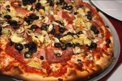 Dans la capricciosa, il n'y a pas :