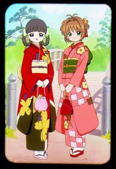 Dans quel épisode Tomoyo et Sakura portent-elles ces kimonos ?