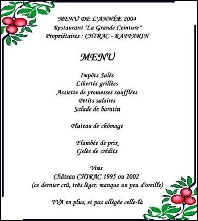 Selon les us et coutumes dans le beau monde, à qui un serveur donne-t-il la carte avec les prix affichés ?