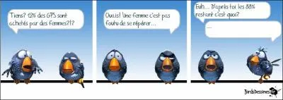 Qu'est-ce qui a remplacé les cartes routières dans les automobiles ? (Encore une fois si vous voulez vous marrer, focus sur l'image) : -)