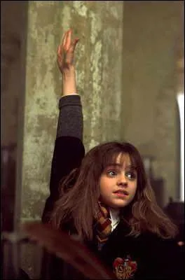 À quel professeur Hermione demande-t-elle de raconter la légende de la Chambre des Secrets ?