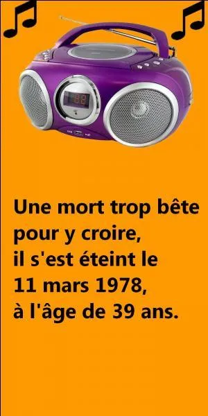 Quelle est la bonne réponse ?