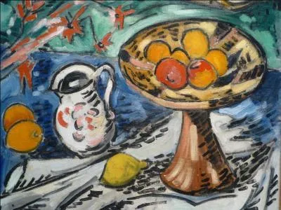 Qui a peint "Nature morte au panier de fruits" ?