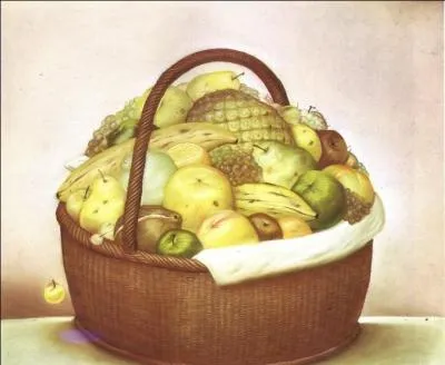 Qui a peint "Panier de fruits" ?