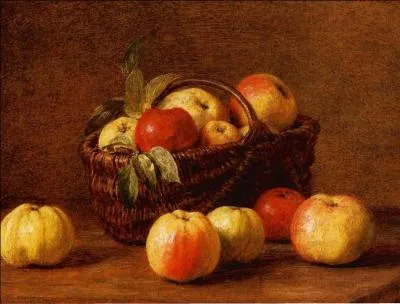Qui a peint "Pommes dans un panier" ?