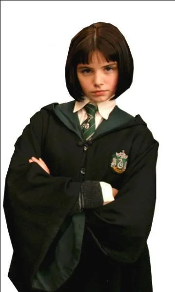 Comment J.K. Rowling décrit-elle la tête de Pansy Parkinson ?