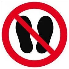 Que signifie le pictogramme présent sur la photo ?