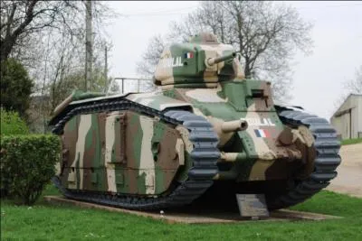 Quel est le nom de ce tank français ?