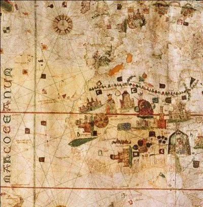 Que signalaient les petites croix noires ?