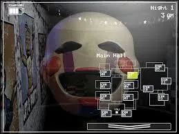 FNAF 2 : Où se trouve Puppet ?