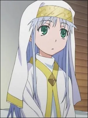 Cette nonne, qui appartient &agrave; l'&Eacute;glise anglicane, est pourchass&eacute;e de toute part parce qu'elle poss&egrave;de dans sa m&eacute;moire la connaissance des 103 000 volumes de magie interdite (rien que &ccedil;a ! ). C'est dans&nbsp; :