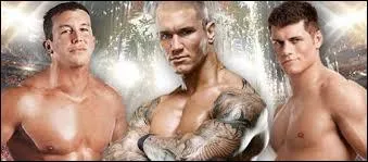 Randy Orton vs Cody Rhodes vs Ted DiBiase.