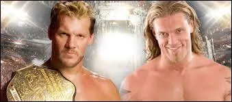 World Heavyweight Championship : Edge vs Chris Jericho.