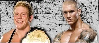 Extreme Rules Match : Randy Orton vs Jack Swagger.