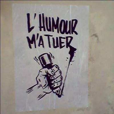 Il eut plusieurs fois 'l'occasion' de 'l'occire'. Combien de fautes comptent les mots entre guillemets ? (Image en hommage aux 'Charlie'.)