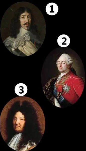 Parmi ces rois de France, lequel est Louis XVI ?