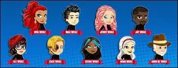 Comment s'appellent les deux filles dans le Woozband ?