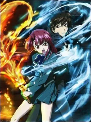 Quel est le titre de cet anime dans lequel Kazumi Yagami a été chassé de sa famille car il était incapable de maîtriser l'élément feu ?