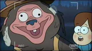 Quel est le nom de l'adorable nounours marionnette de Mabel ?