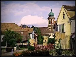 Bollwiller est un village situ&eacute; en r&eacute;gion ...