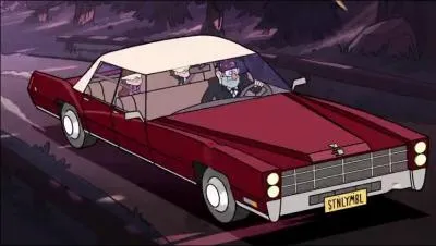 Que découvre Mabel dans la voiture de son oncle après le match de golf ?