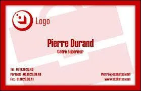 C'est la carte de visite d'un plombier.