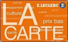 Ceci est une carte de fidélité.