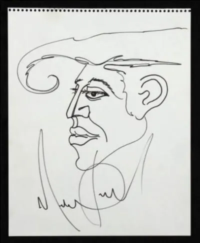 Il a réalisé ce dessin.