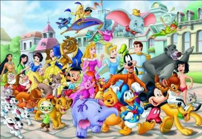 Quel personnage Disney n'est pas sur l'image ?
