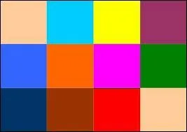 Quelle est la couleur de l'atome d'oxygène ?